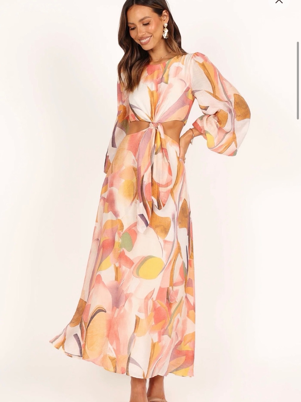 Laquin Long Sleeve Maxi Dress